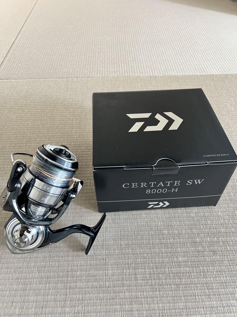 美品 DAIWA ダイワ 21セルテートSW 8000H リール 美品 DAIWA ダイワ 21セルテートSW 8000H リール