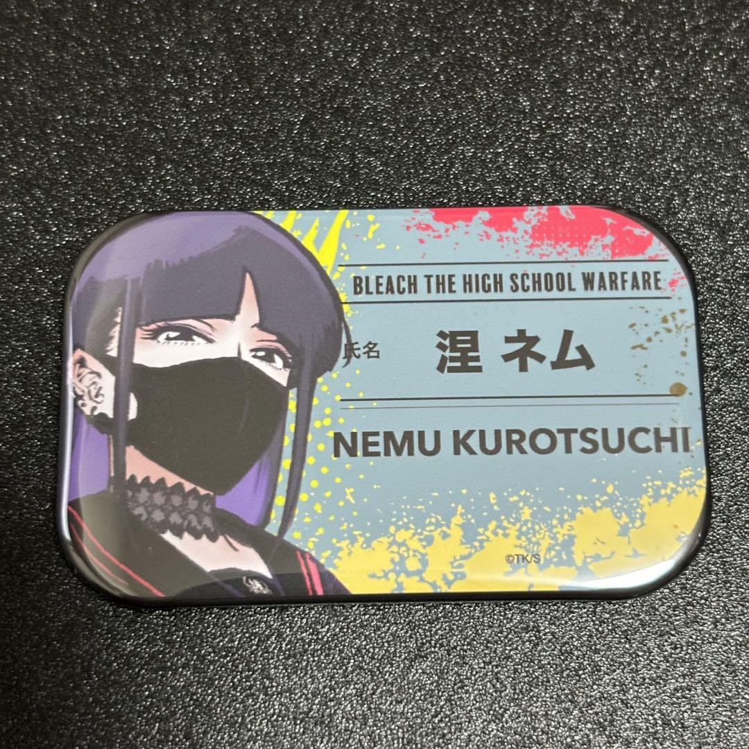 BLEACH 護廷高校女子 名札缶バッジ1BOX BLEACH 護廷高校女子 名札缶バッジ 涅ネム - メルカリ