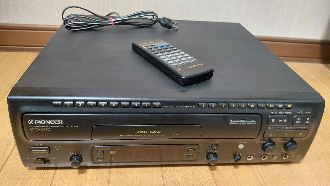 Pioneer CLD-K33G LD CDプレーヤー