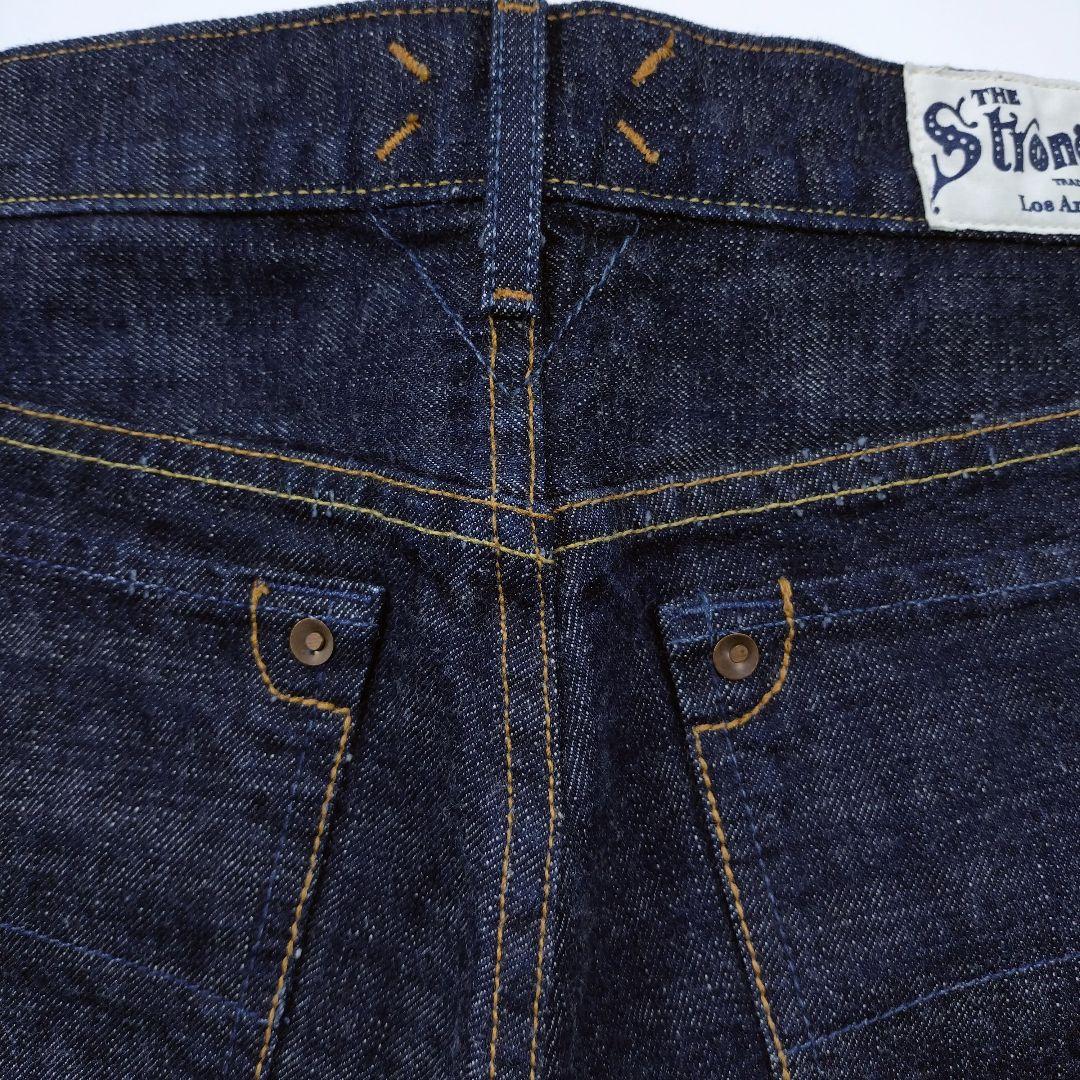 ストロングホールド「 Stronghold 」ブーツカット 濃紺セルビッジ 29 ストロングホールド「 Stronghold 」ブーツカット 濃紺セルビッジ 29