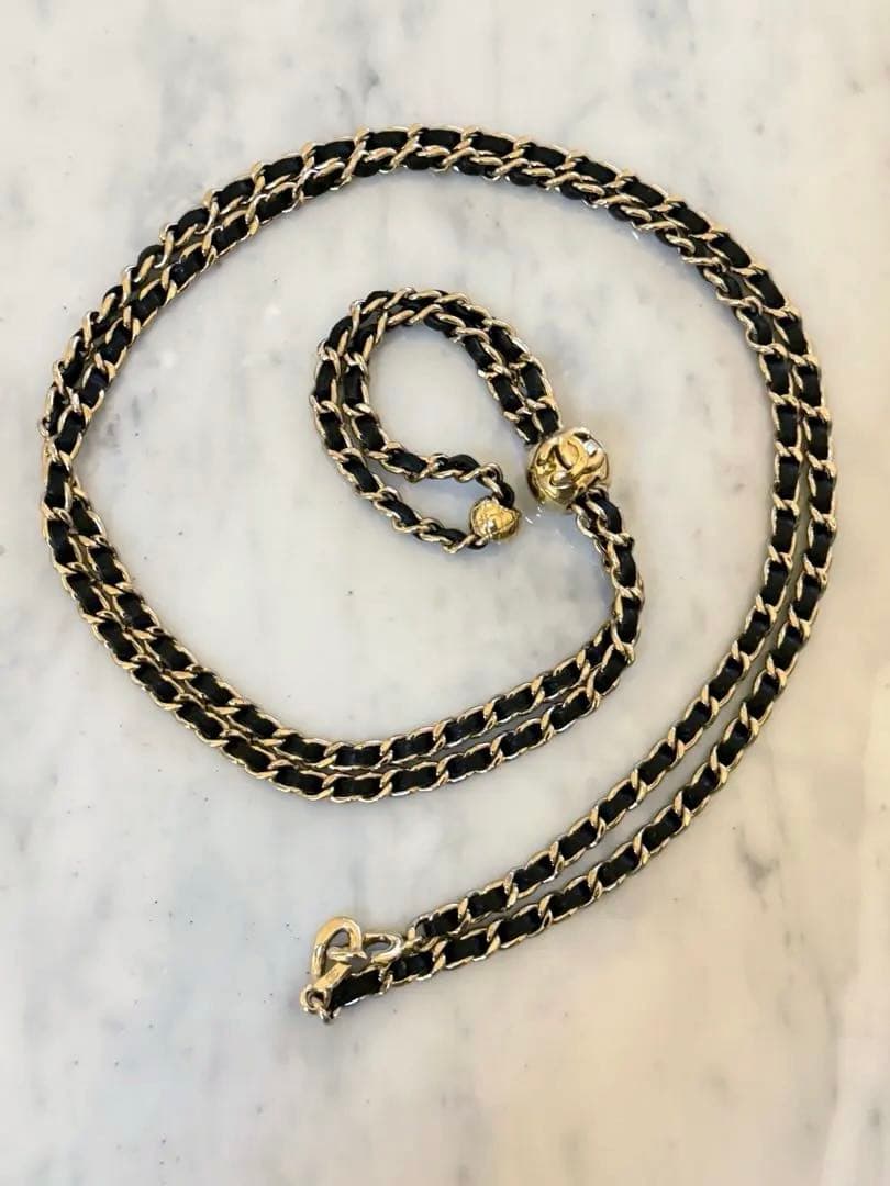 シャネル CHANEL スマホショルダーストラップ マトラッセ ストラップのみ