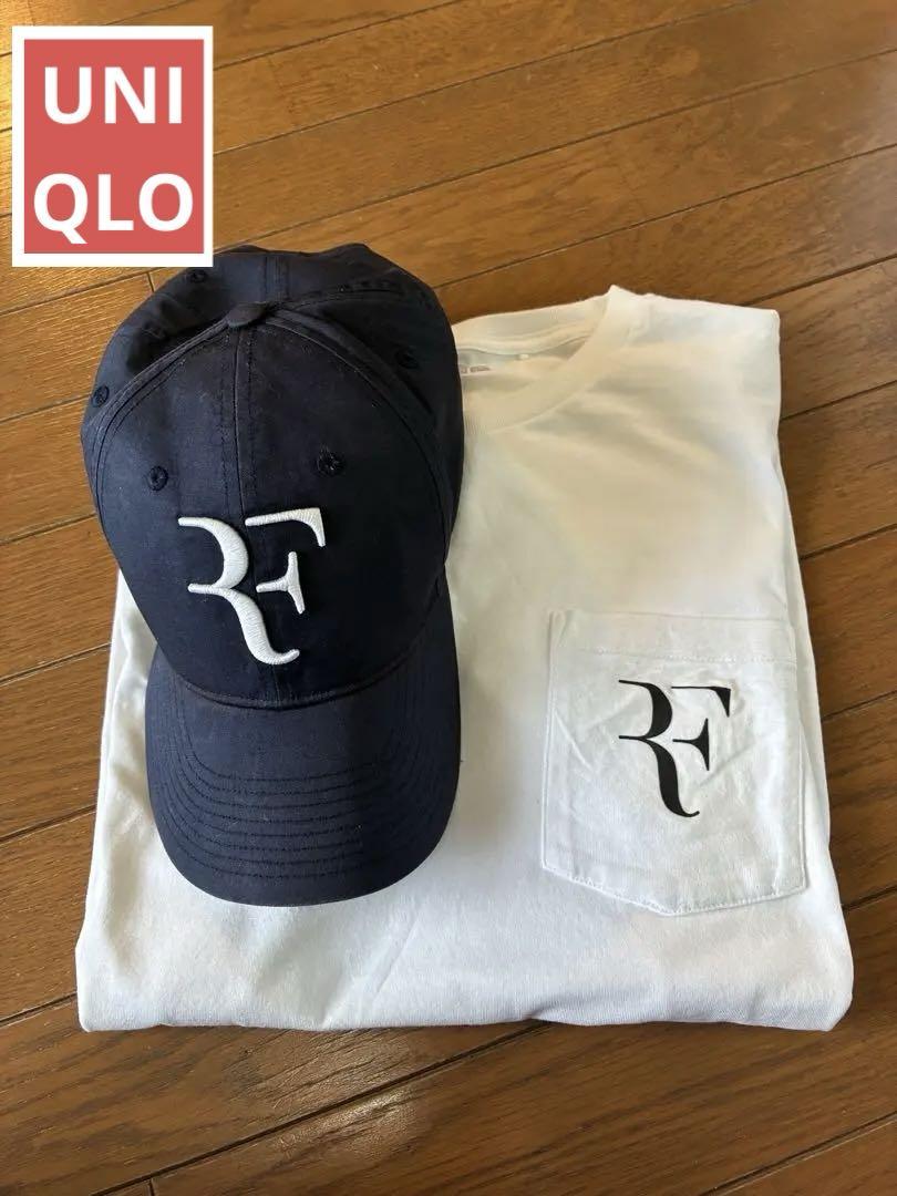 ユニクロ UNIQLO RFロゴキャップとRFロゴTシャツのセット