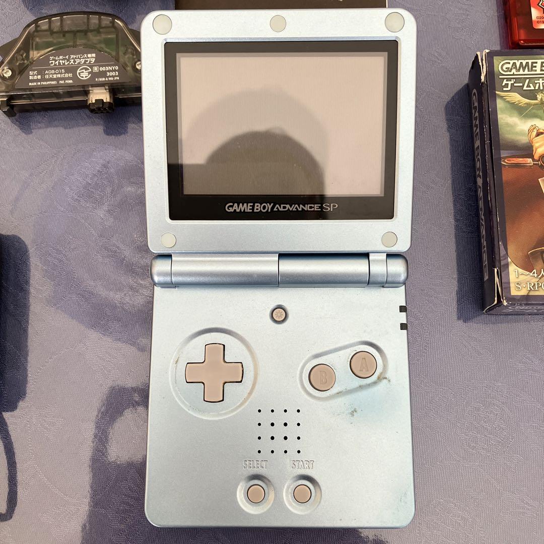 ゲームボーイアドバンス➕SP➕ソフト8個➕充電器➕ワイヤレス
