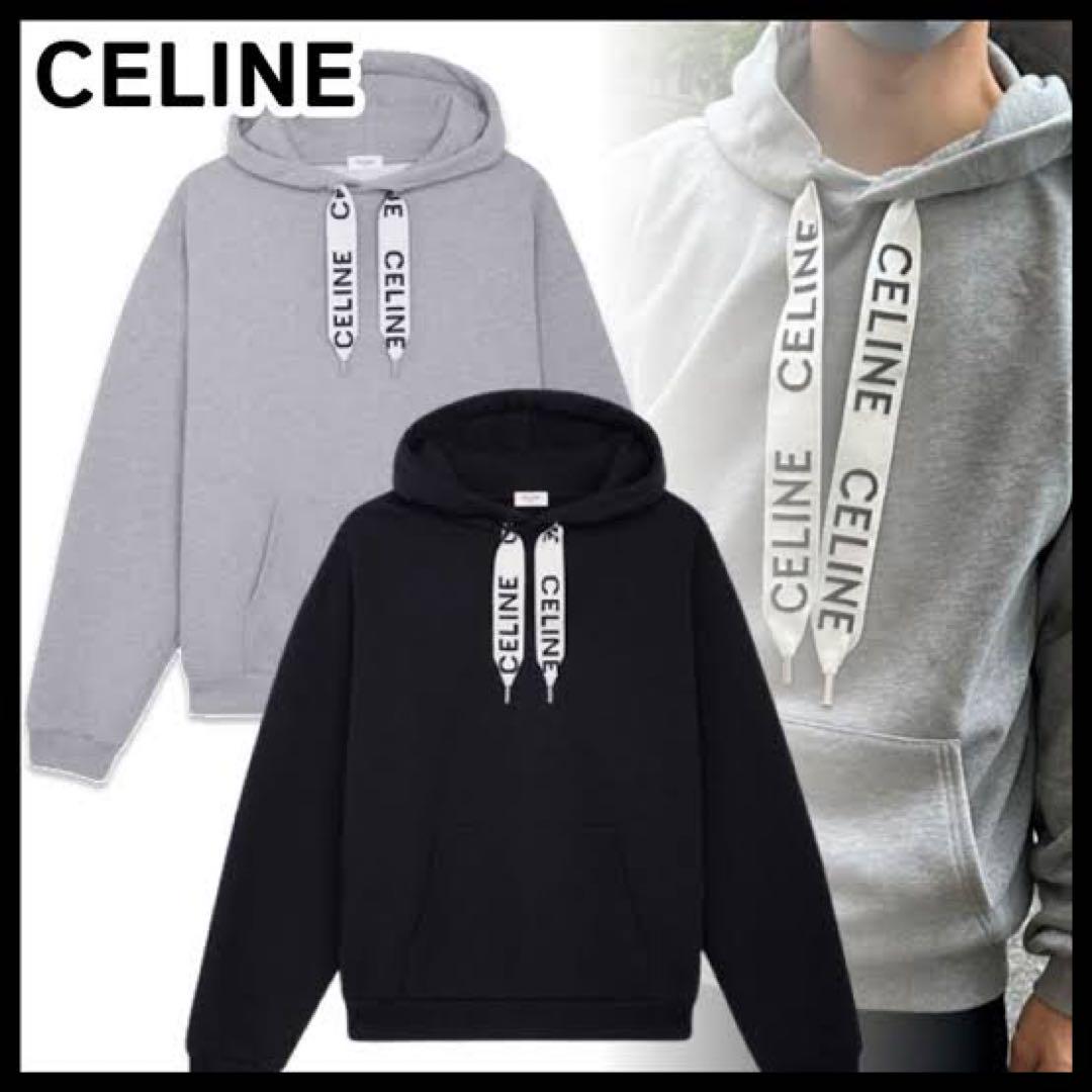 CELINEコットン フリース ルーズ スウェット