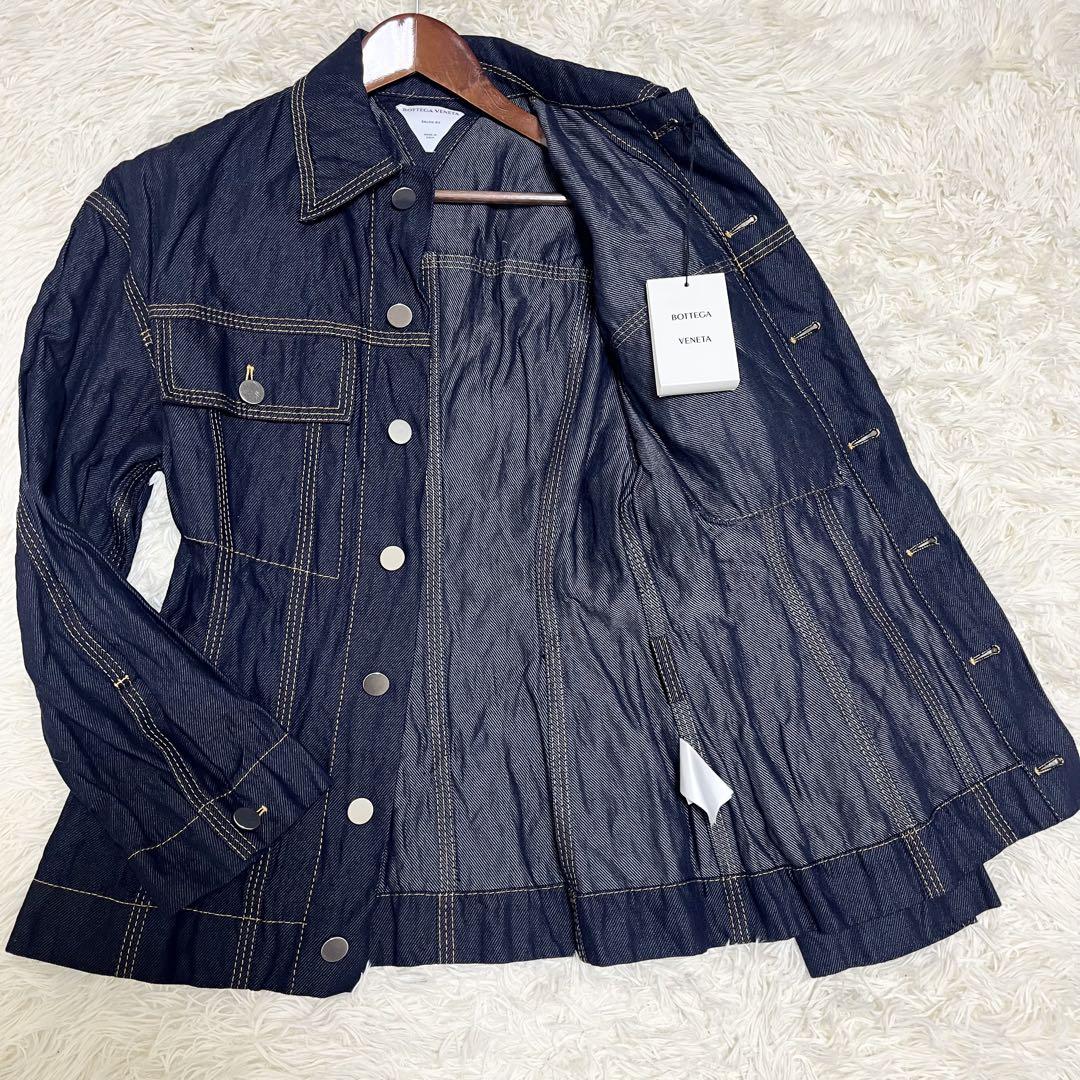 極美品✨ボッテガヴェネタ デニムジャケット SALON03 インディゴ イタリア