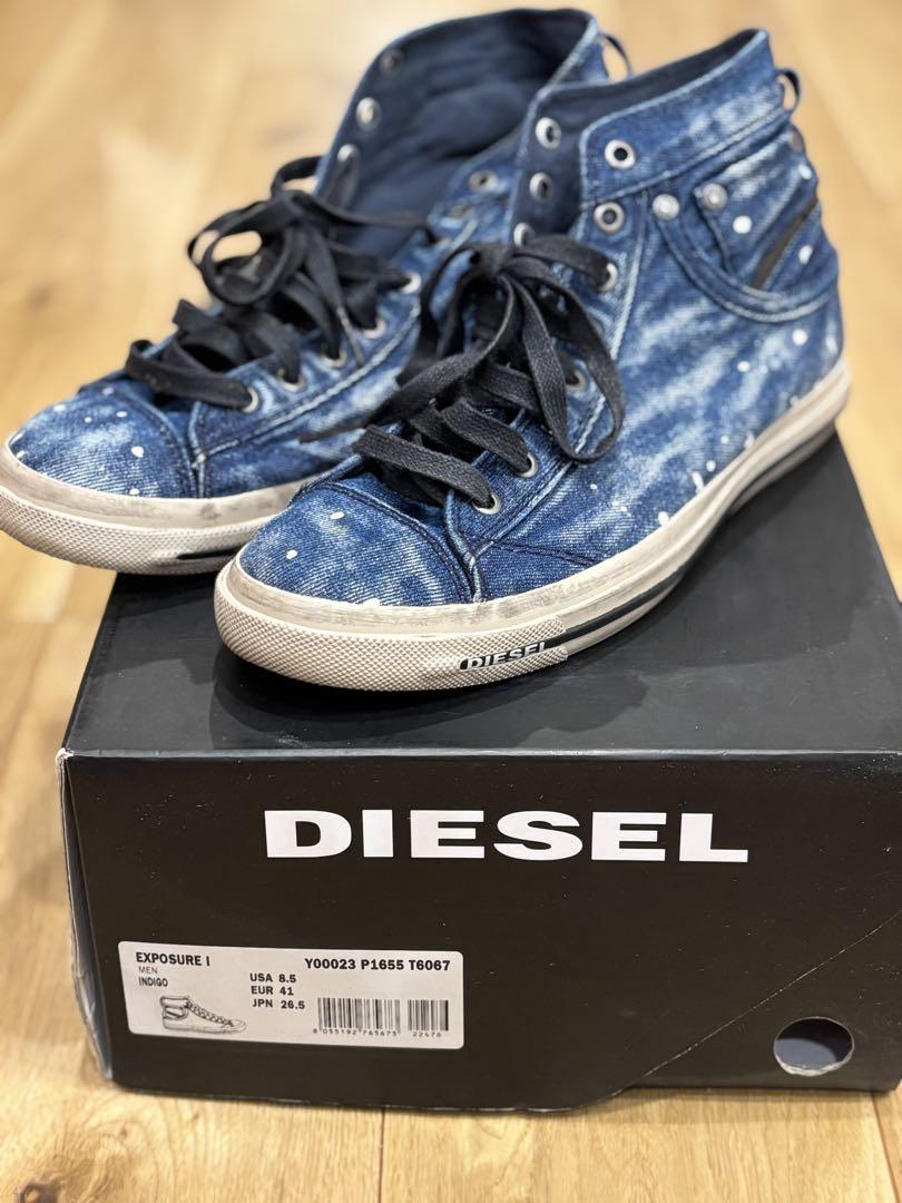 DIESEL EXPOSURE I ハイカットスニーカー 26.5cm
