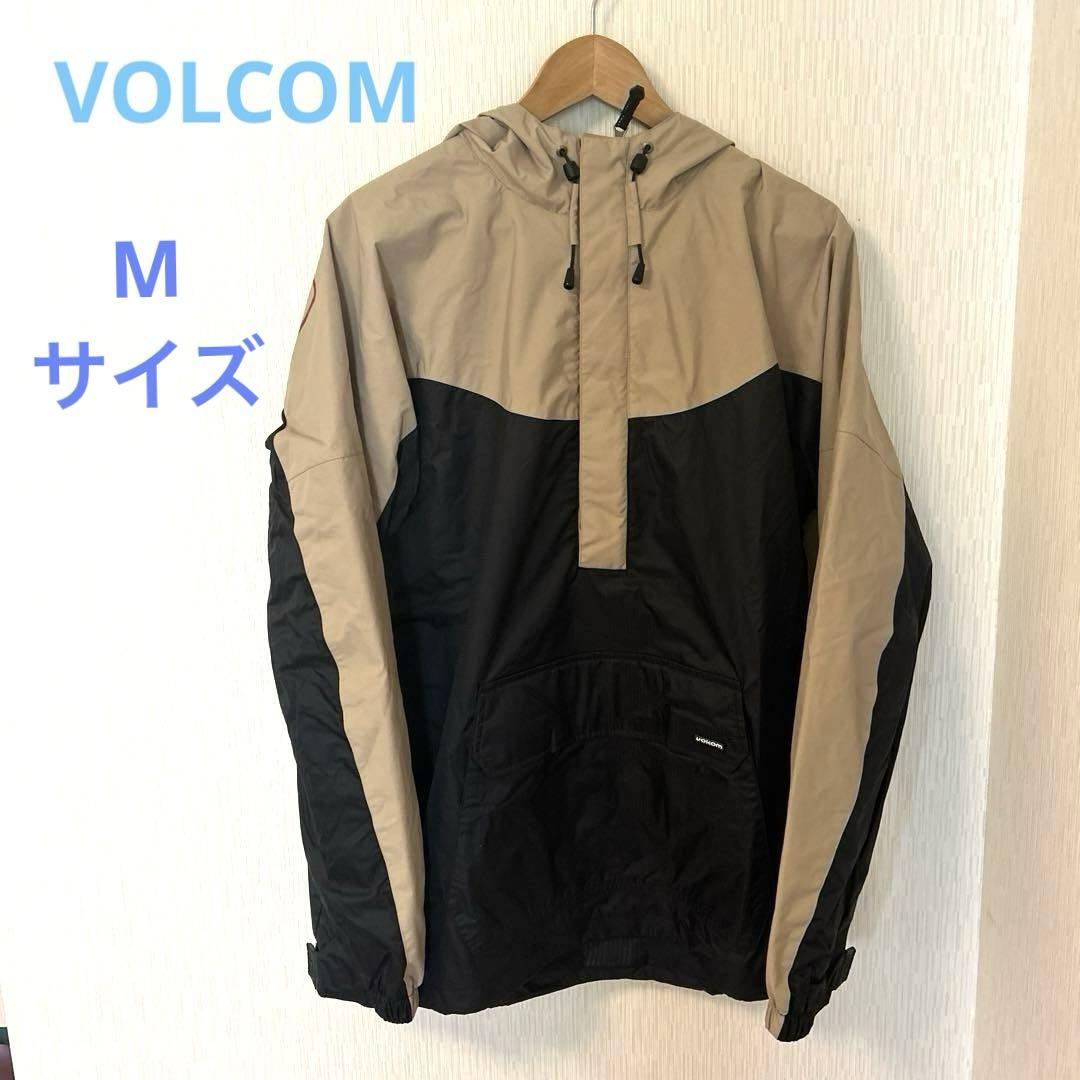 美品✨ボルコム スノージャケット ベージュ/黒　Mサイズ