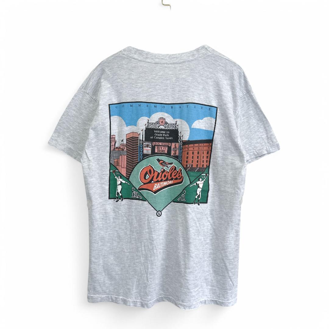 美品 90s アート MLB USA製 シングルステッチ Tシャツ 291