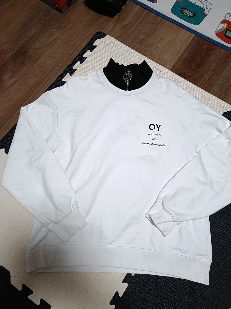 OY オーワイ　ジップハイネック　スウェット　トレーナー