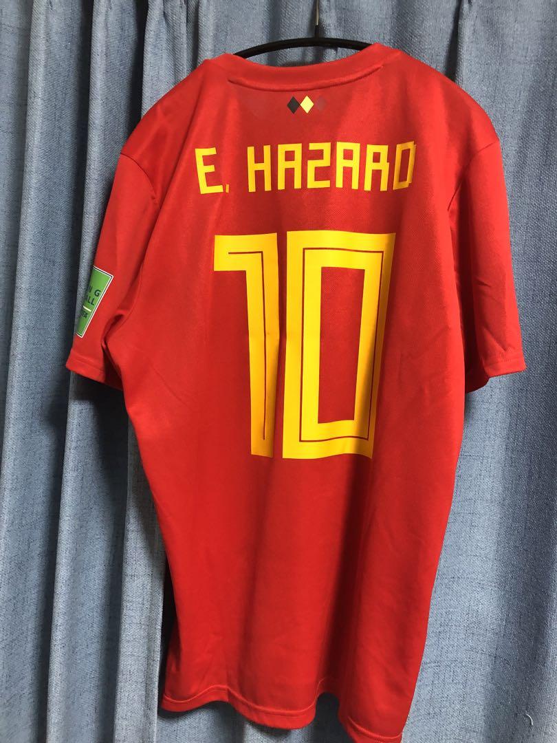 アザール ユニフォーム ベルギー代表 ロシアW杯 準々決勝ブラジル戦仕様