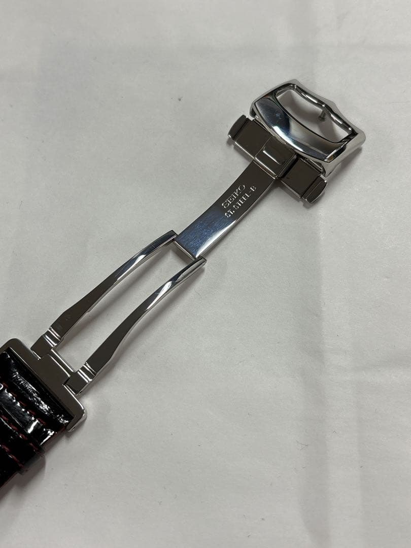 セイコー ガランテ 24mm クロコ バックル付 メンズ 腕時計 ベルト バンド セイコー ガランテ 24mm クロコ バックル付 メンズ 腕時計 ベルト バンド