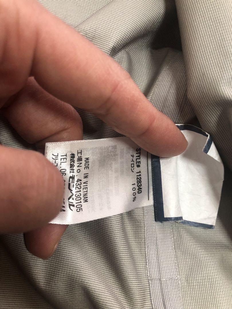 モンベル　レインダンサージャケット　ゴアテックス　撥水　カッパ　青　緑　M