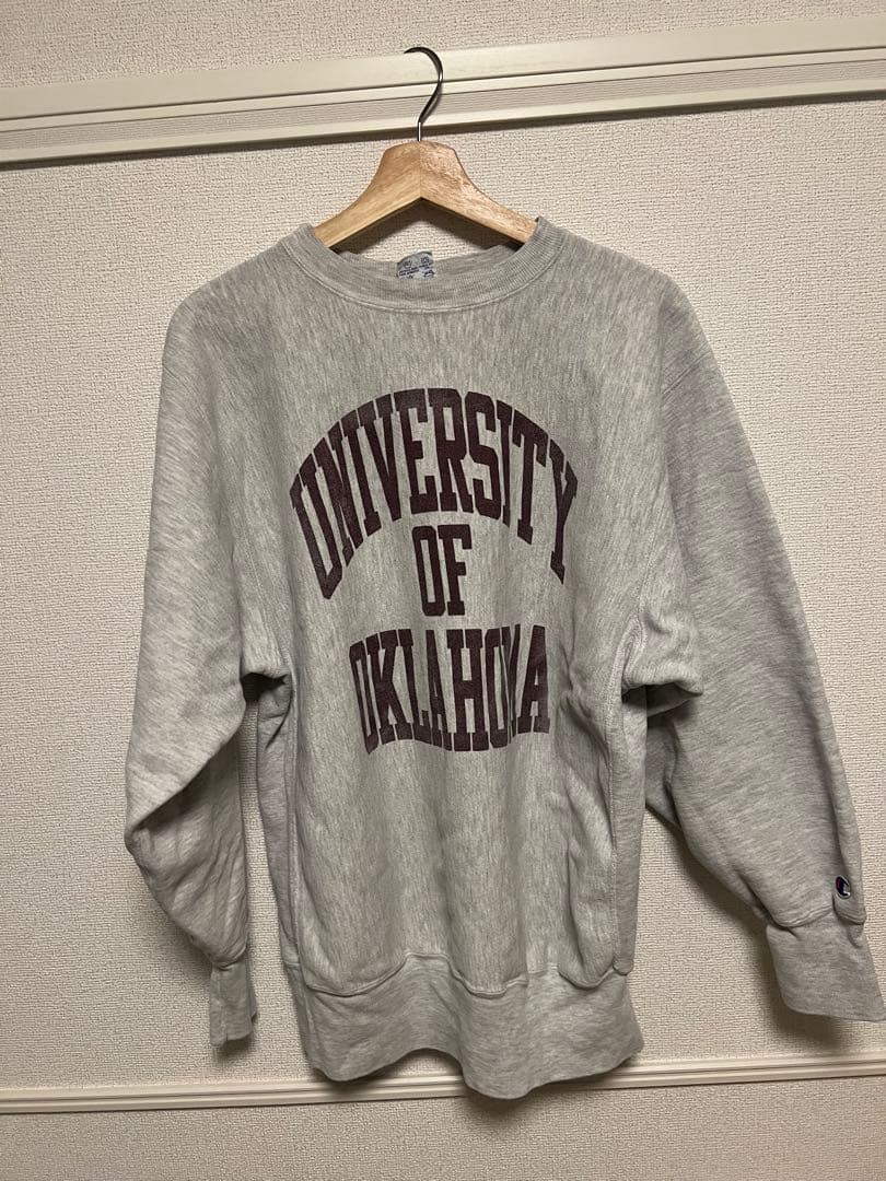 (しゅー)チャンピオン リバースウィーブ 90s USA製 染みこみ