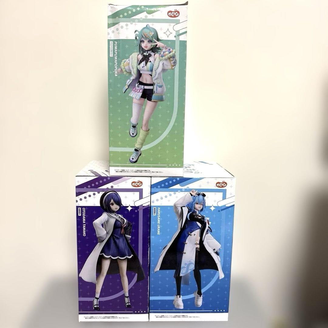 あおぎり高校　１/７スケールフィギュア　3種セット