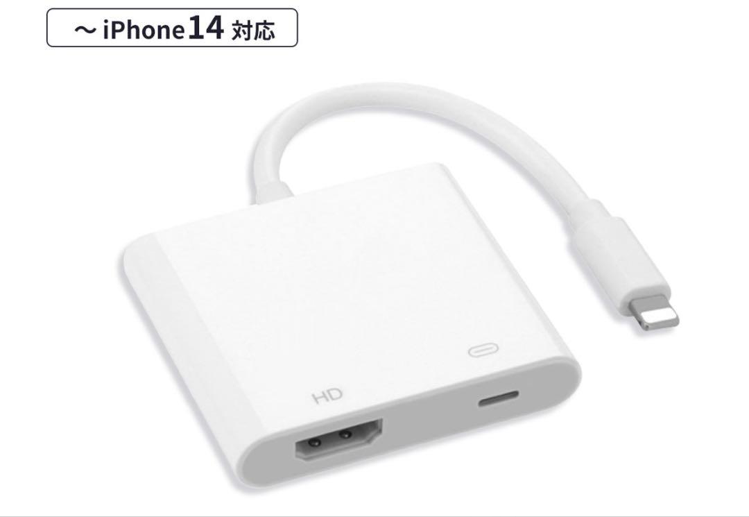 WINTEN 14インチモバイルモニターWUXGA iPhone接続ケーブル付