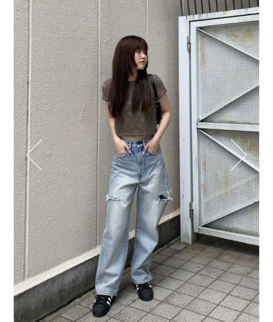 chiii様専用◎THIGH SLIT LOOSE STRAIGHT