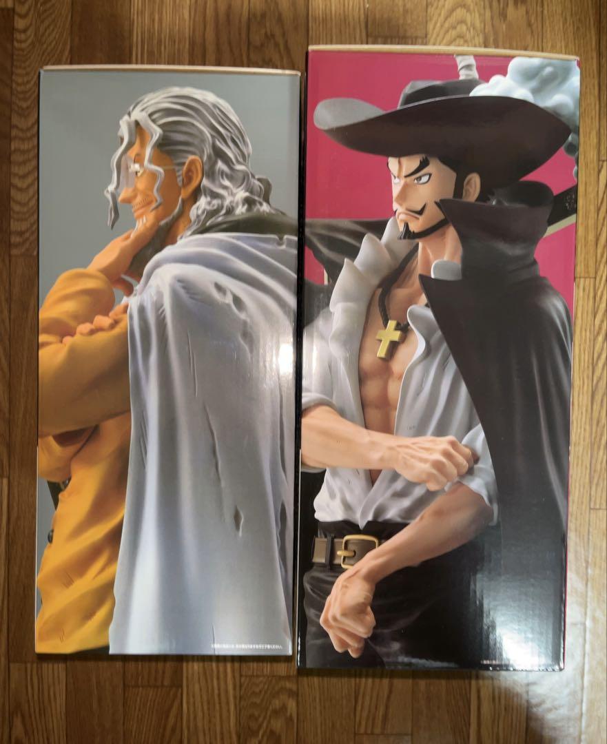 一番くじ ワンピース D賞ミホーク＆ラストワンさ賞レイリーΩ