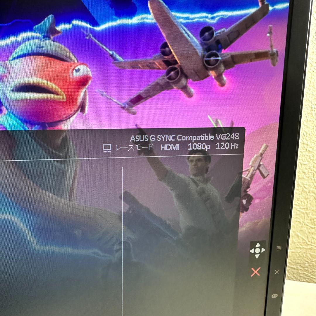 ASUS VG248QG 24.5インチ ゲーミングモニター
