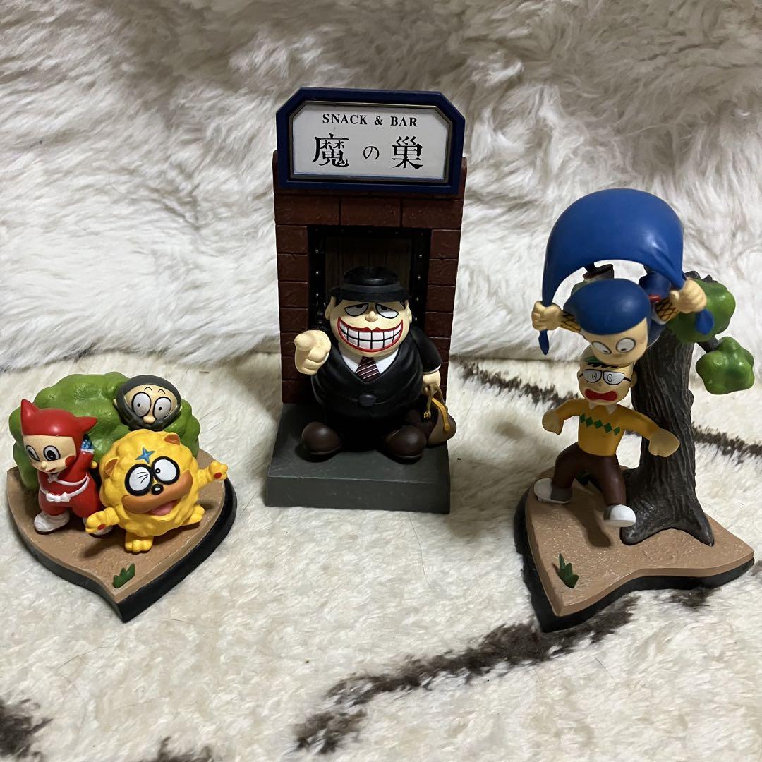 藤子不二雄 笑うせーるすまん ハットリくん フィギュアセット 希少 レア