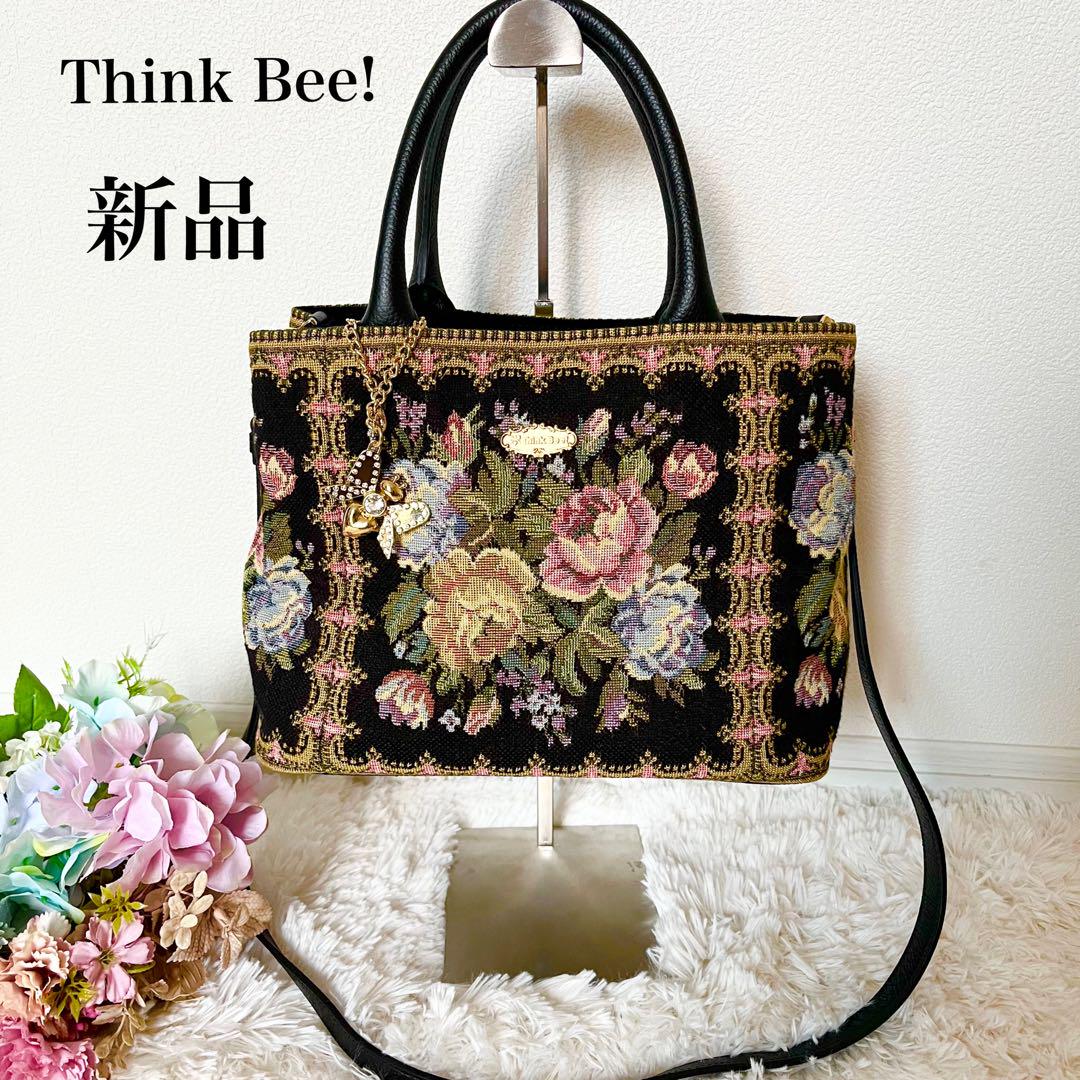 春夏新作 新品】シンクビー ThinkBee! トートバッグ 2wayタイプ ゴブラン バッグ