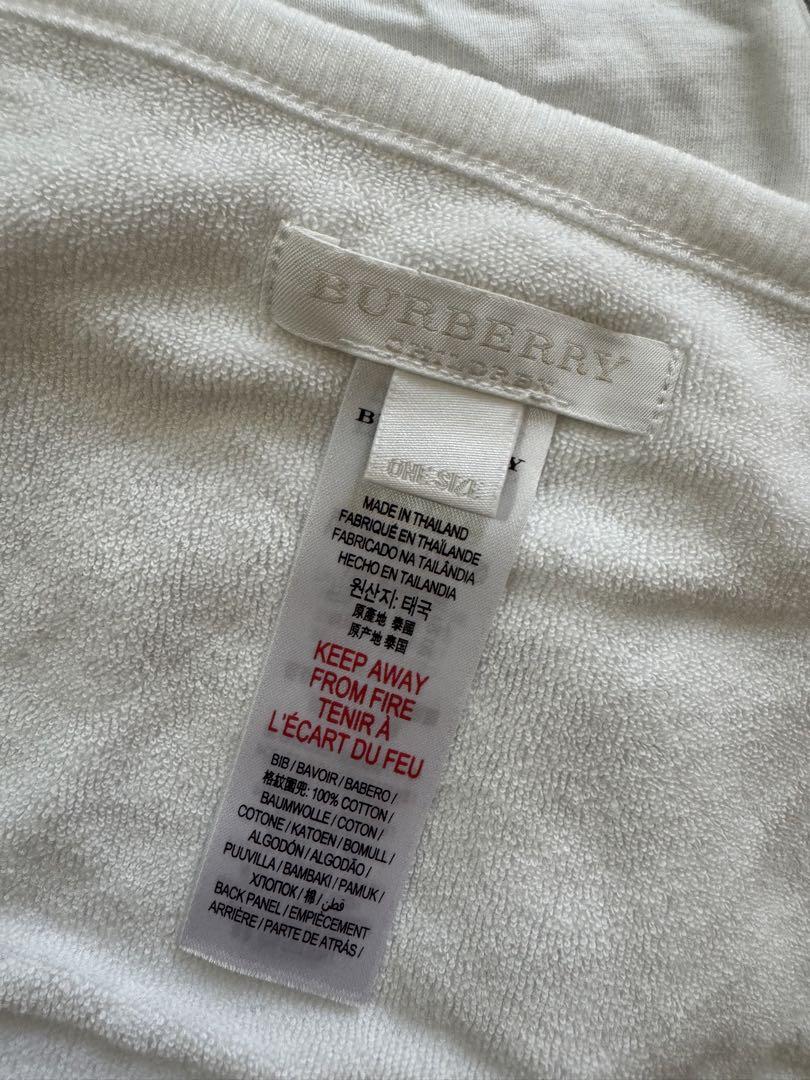バーバリー　Burberry ロンパース　68cm スタイセット
