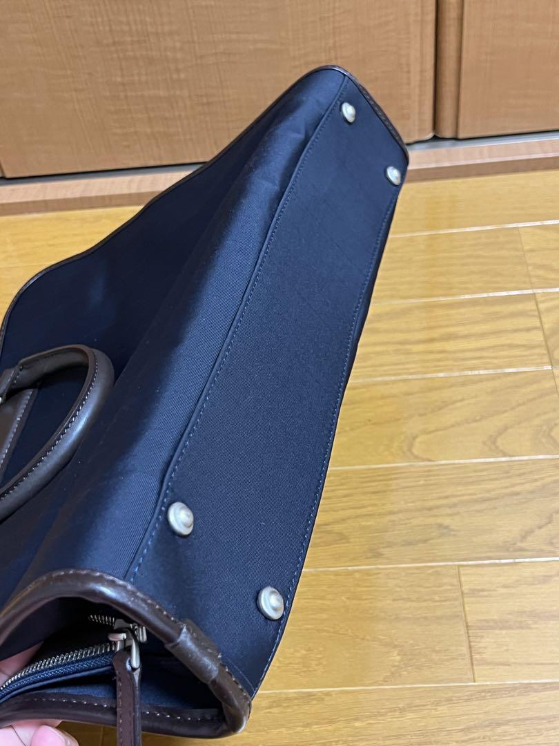 ポールスミス　Paul smith ネイビー ビジネスバッグ ショルダー付き