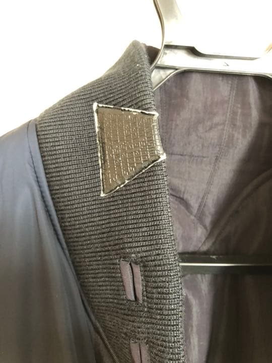 DENHAM フライトジャケット ブラック | parliament.gov.so