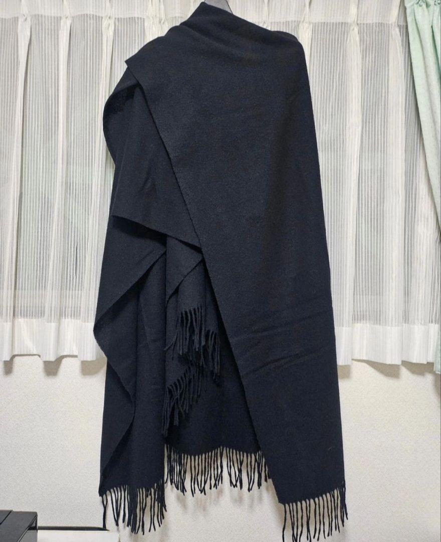 yohji yamamoto 24aw CUT PONCHO MUFFLER yohji yamamoto 24aw CUT PONCHO MUFFLER