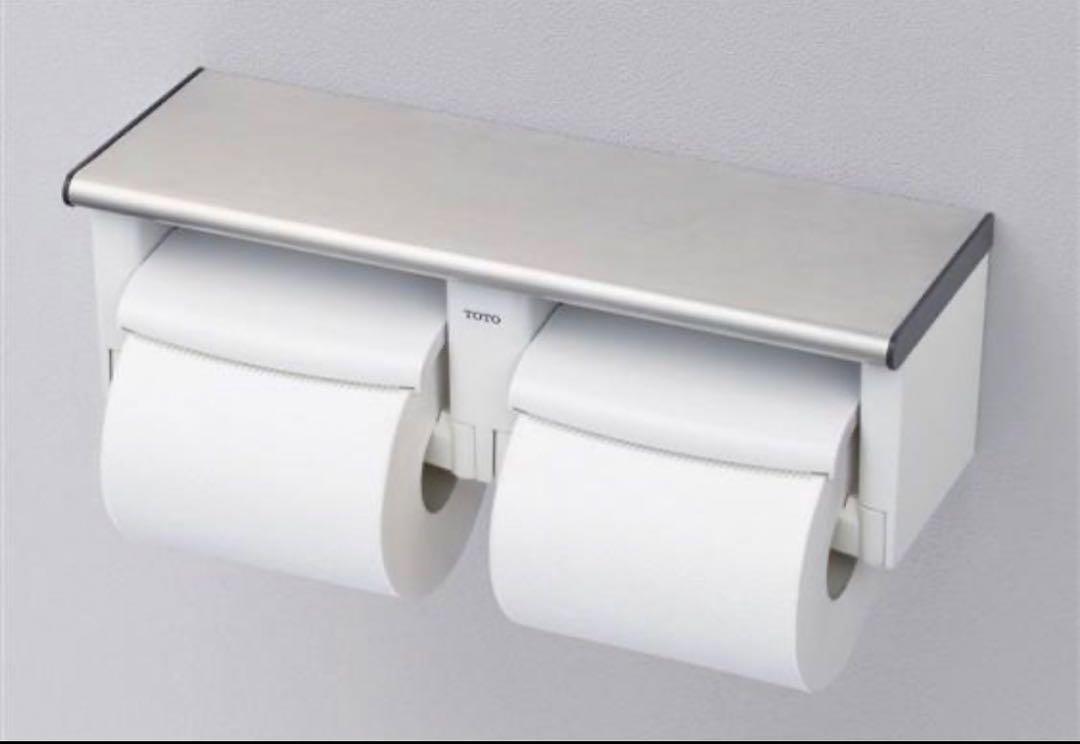 TOTO 棚付き二連紙巻器　YH702 4つセット　バラ売り可能