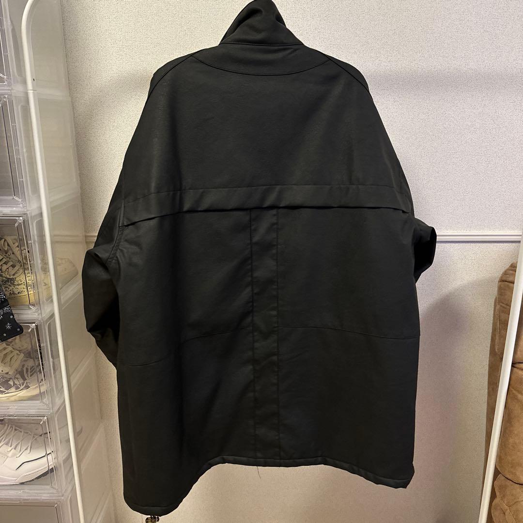 美品 ZARA ザラ アウター フェイクレザーポケットパーカー 美品 ZARA ザラ アウター フェイクレザーポケットパーカー