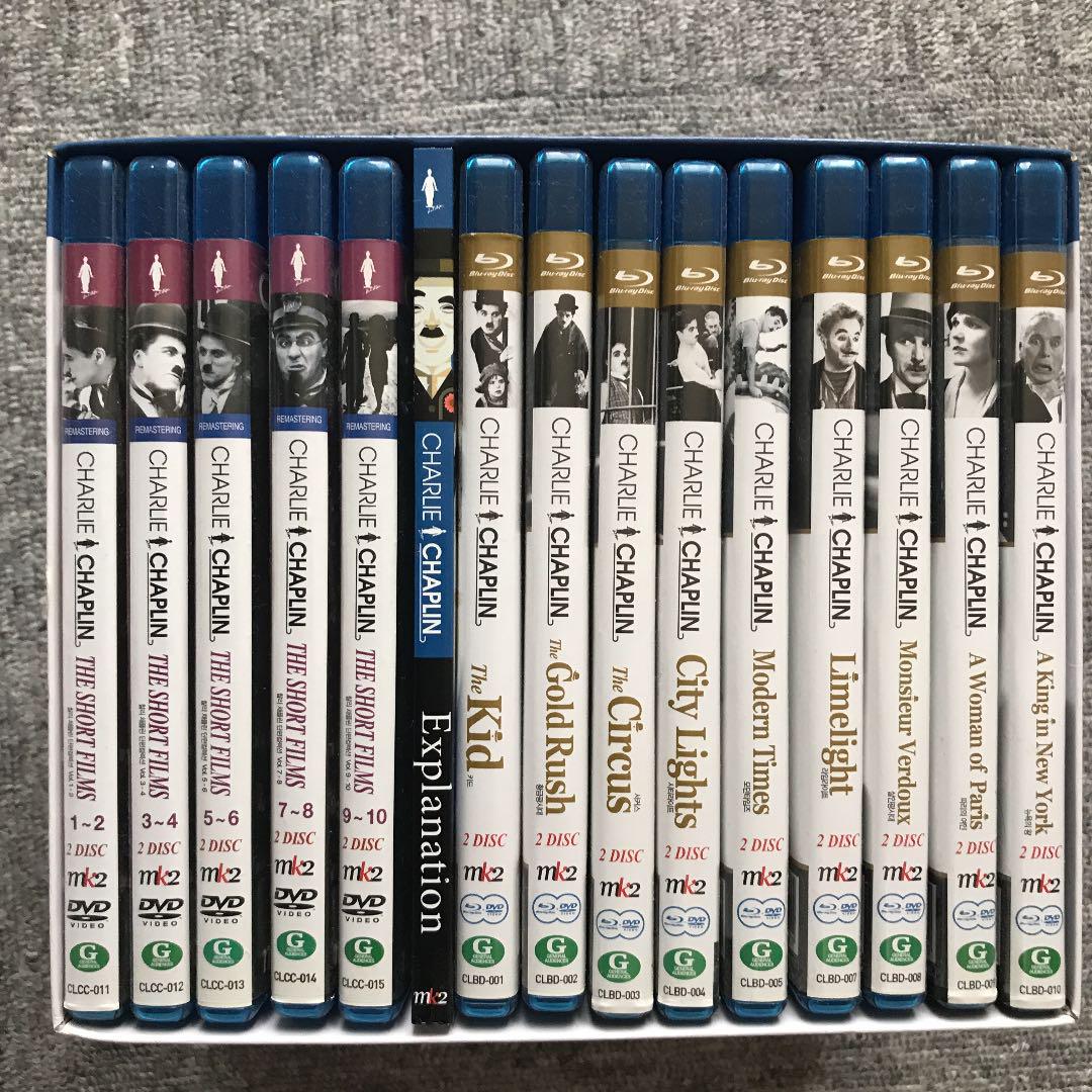 チャーリーチャップリン Blu-ray DVD BOX【訳あり(1枚欠品)】 - メルカリ チャーリーチャップリン Blu-ray DVD BOX【訳あり(1枚欠品)】 - メルカリ