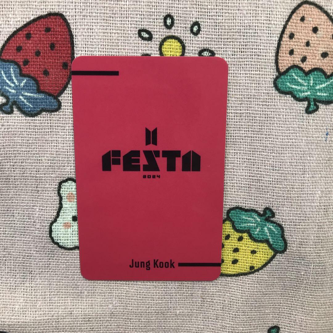 BTS FESTA2024 ARMY ZONE FC 11th トレカジョングク 画像2
