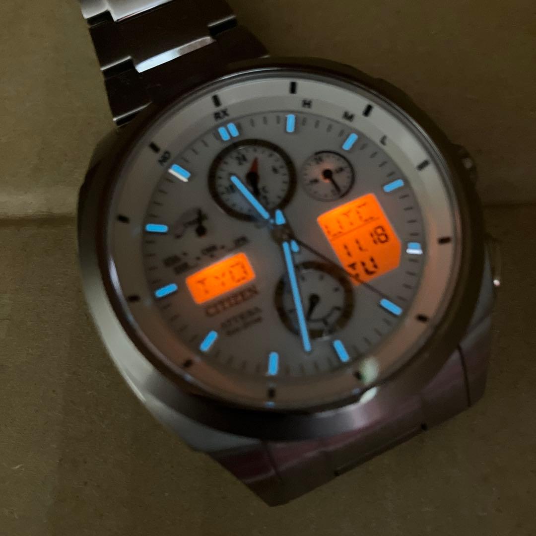 腕時計 CITIZEN アテッサ U680-T015603やや傷や汚れあり