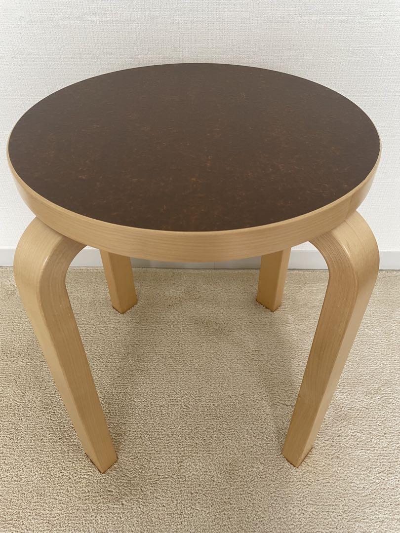 無印良品 artek E60 4本脚 スツール