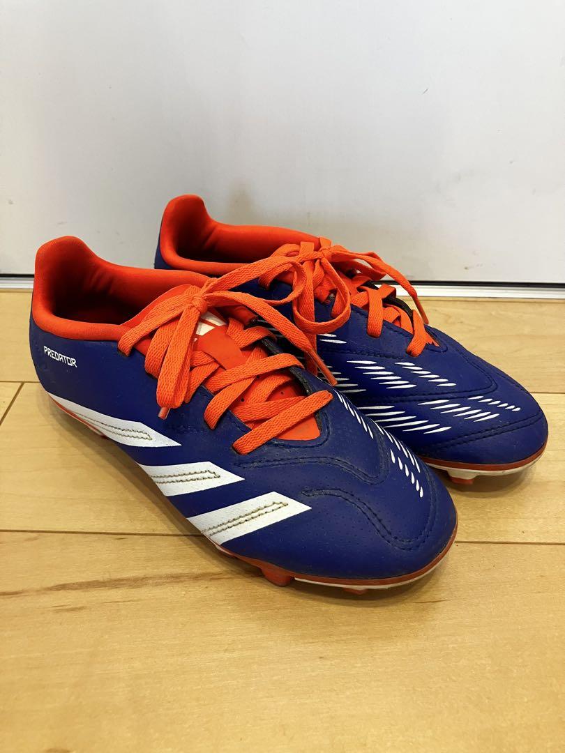 adidas Predator サッカーシューズ 青/オレンジ