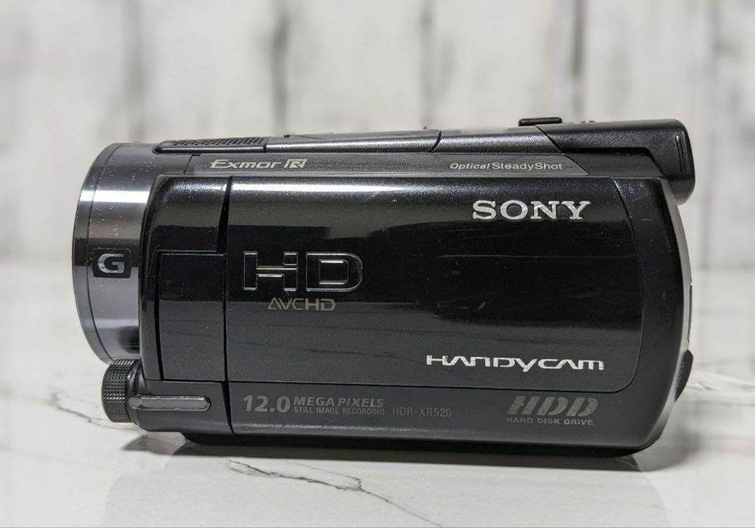 SONY　HDR-XR520V　ビデオカメラ　HDD内蔵　長時間録画可能 SONY HDR-XR520V ビデオカメラ HDD内蔵 長時間録画可能