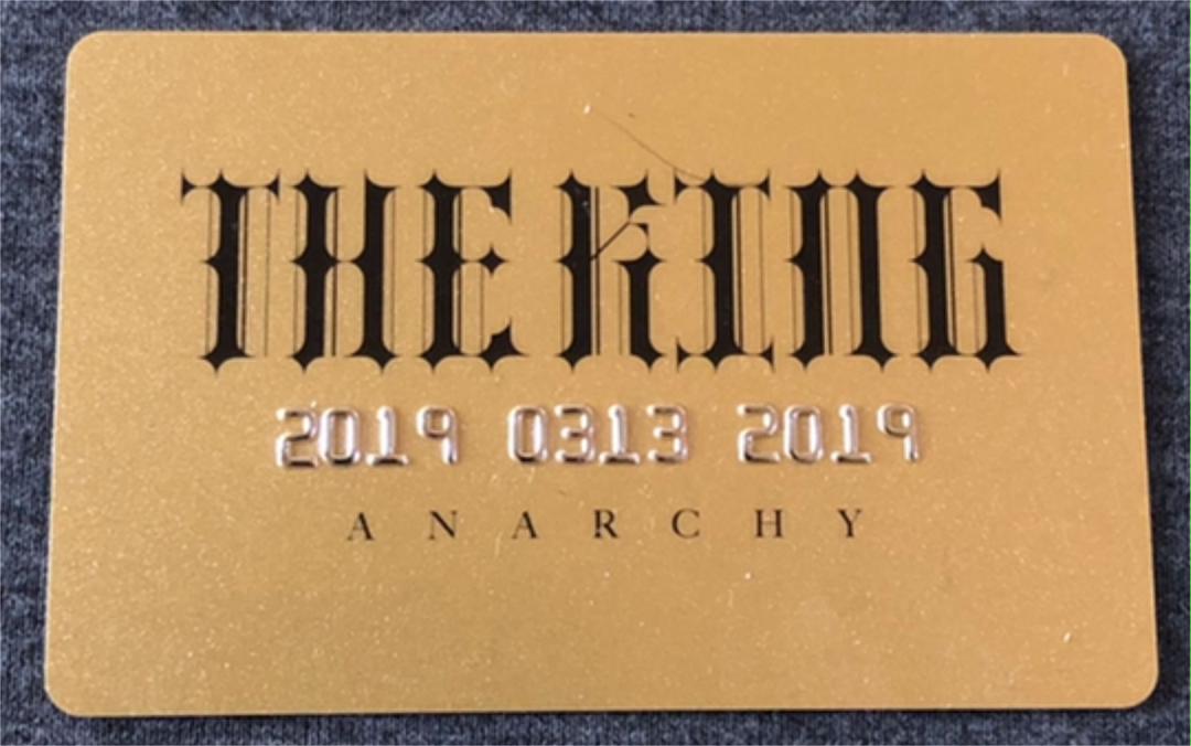 などアフターサービスも万全 ANARCHY The KING CD などアフターサービスも万全 ANARCHY The KING CD