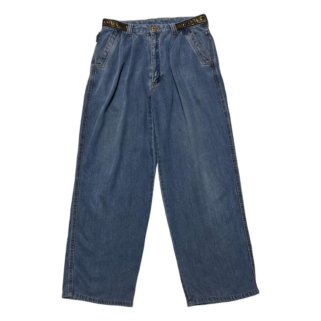 HARDY AMIES ハーディエイミス ツータック ソフトジーンズ 82