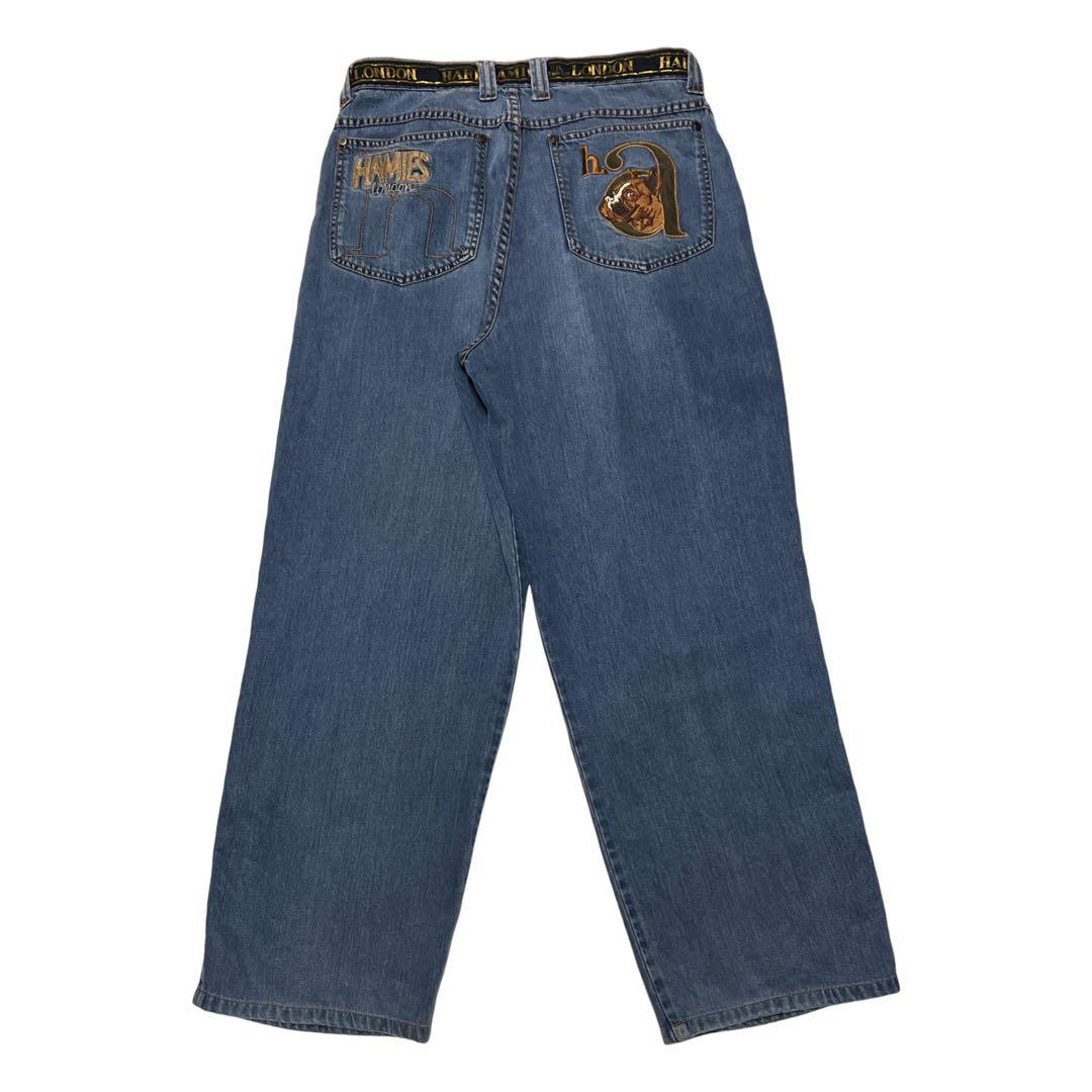 HARDY AMIES ハーディエイミス ツータック ソフトジーンズ 82