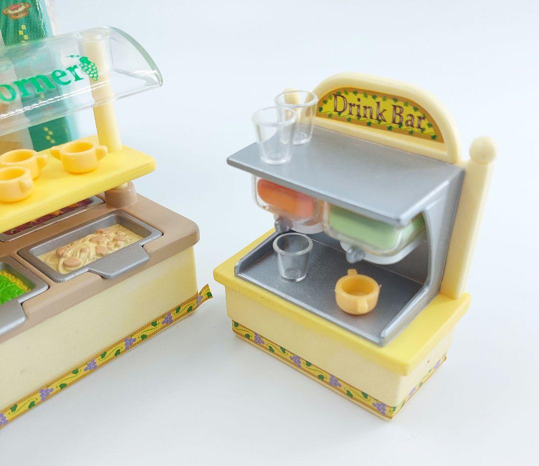 希少 廃盤品 シルバニアファミリー「グルメバイキングセット」箱