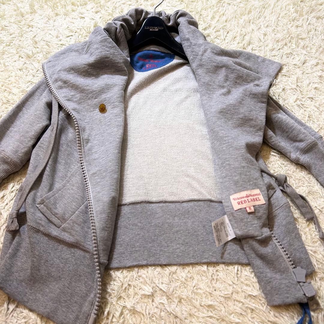 【viviennewestwood✨️変形パーカー】 オーブ 刺繍 タートル viviennewestwood✨️変形パーカー】 オーブ 刺繍 タートル