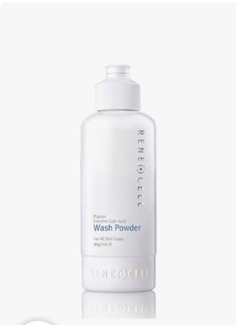 Reneocell Wash Powder 80g 新パッケージ　3本セット