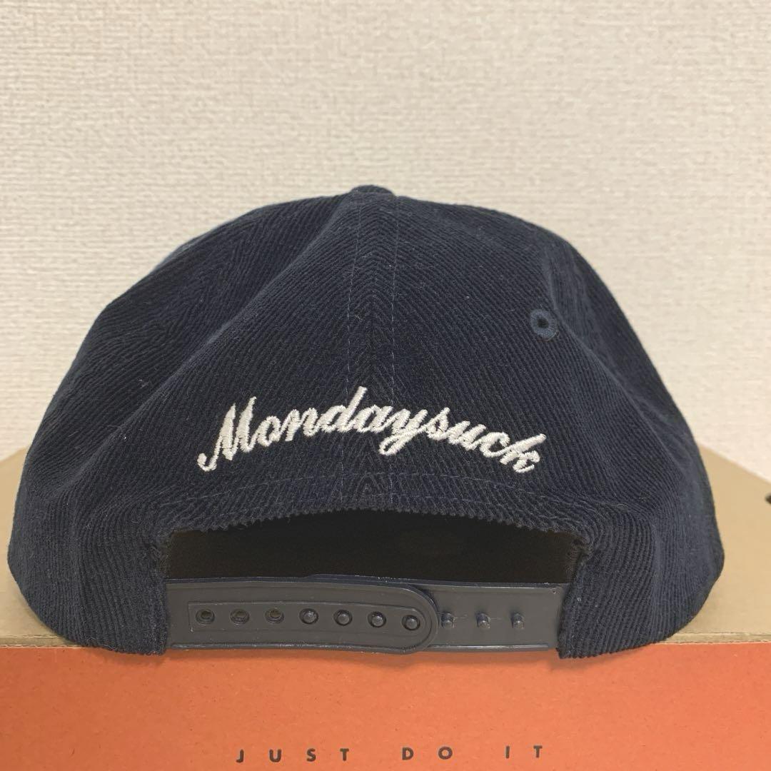 mondaysuck city cap コーデュロイキャップ 新品未使用 - メルカリ