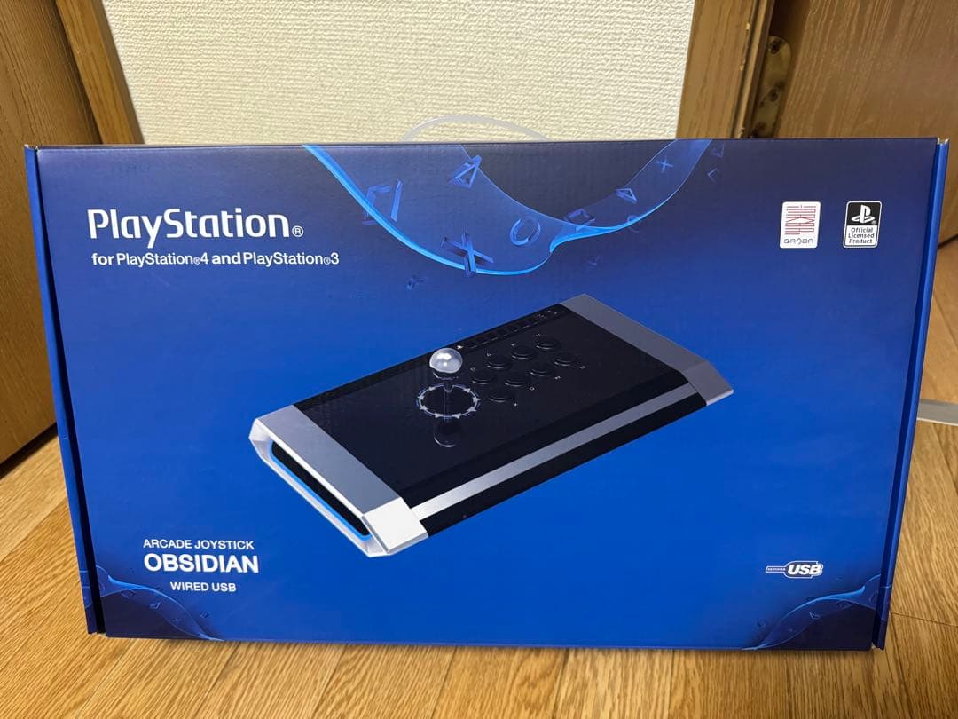 QANBA Q3-PS4-01 オブシディアン アケコンPlayStation4