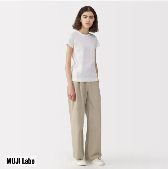 【専用】無印良品　MUJI Labo ムジラボ　美品　婦人　タックワイドパンツ