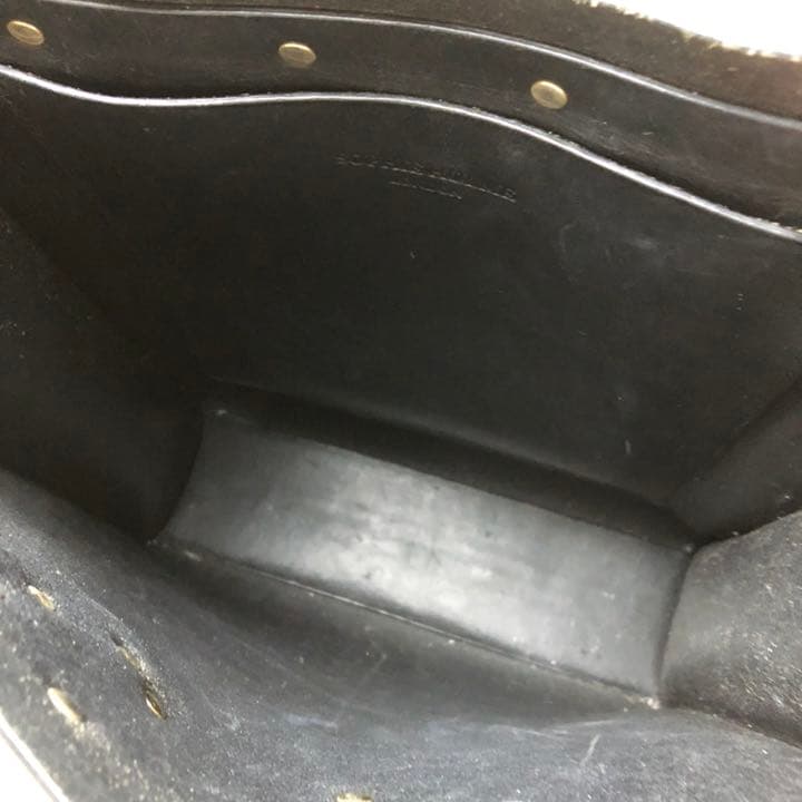 Sophie Hulme ソフィーヒュルム トートバッグ レザー 本革 ブラック ソフィーヒュルム レザー Sophie Hulme トートバッグ 本革 5cm