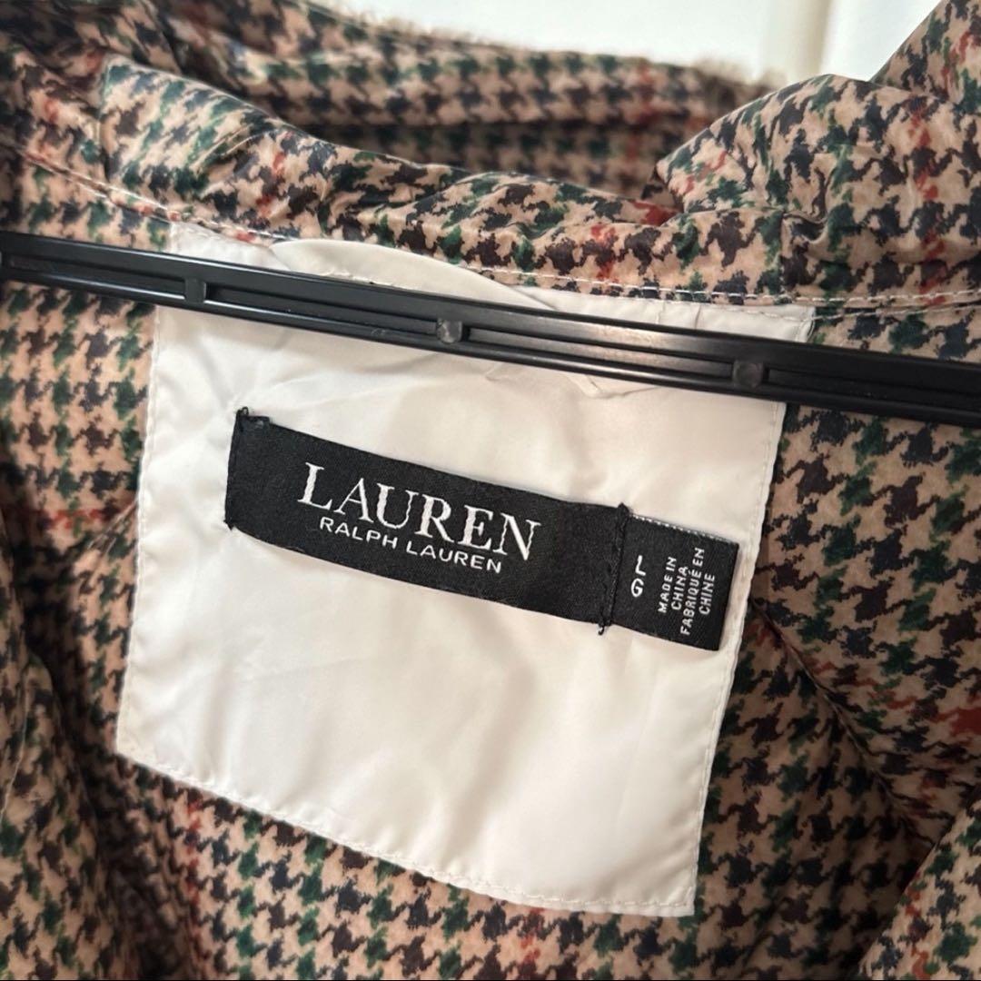 ラルフローレン　白　ダウンジャケット　フード付き　Ralph Lauren