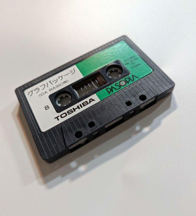 希少！東芝　パソピア　OA-BASIC用　カセットテープ　PA-7613 希少！東芝 パソピア OA-BASIC用 カセットテープ PA-7613 - メルカリ