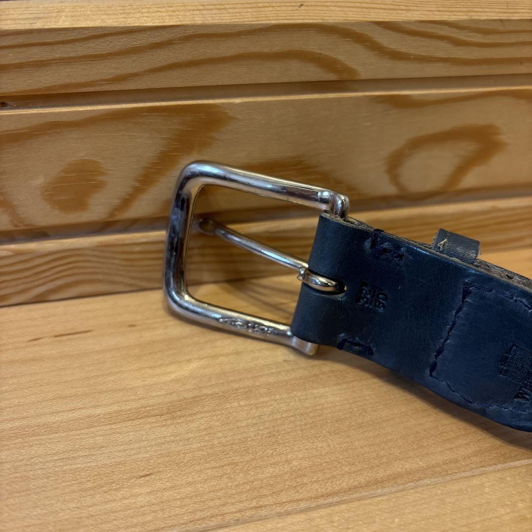 WHITEHOUSE COX ブルーメッシュベルト