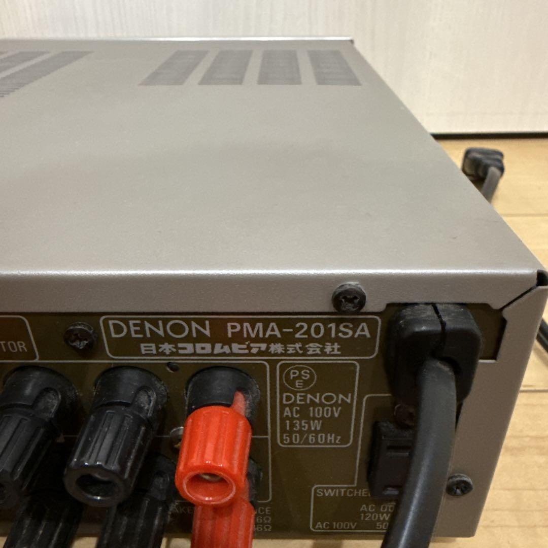 中古】DENON デノン　プリメインアンプ PMA-201SA オーディオ機器 中古】DENON デノン プリメインアンプ PMA-201SA オーディオ機器